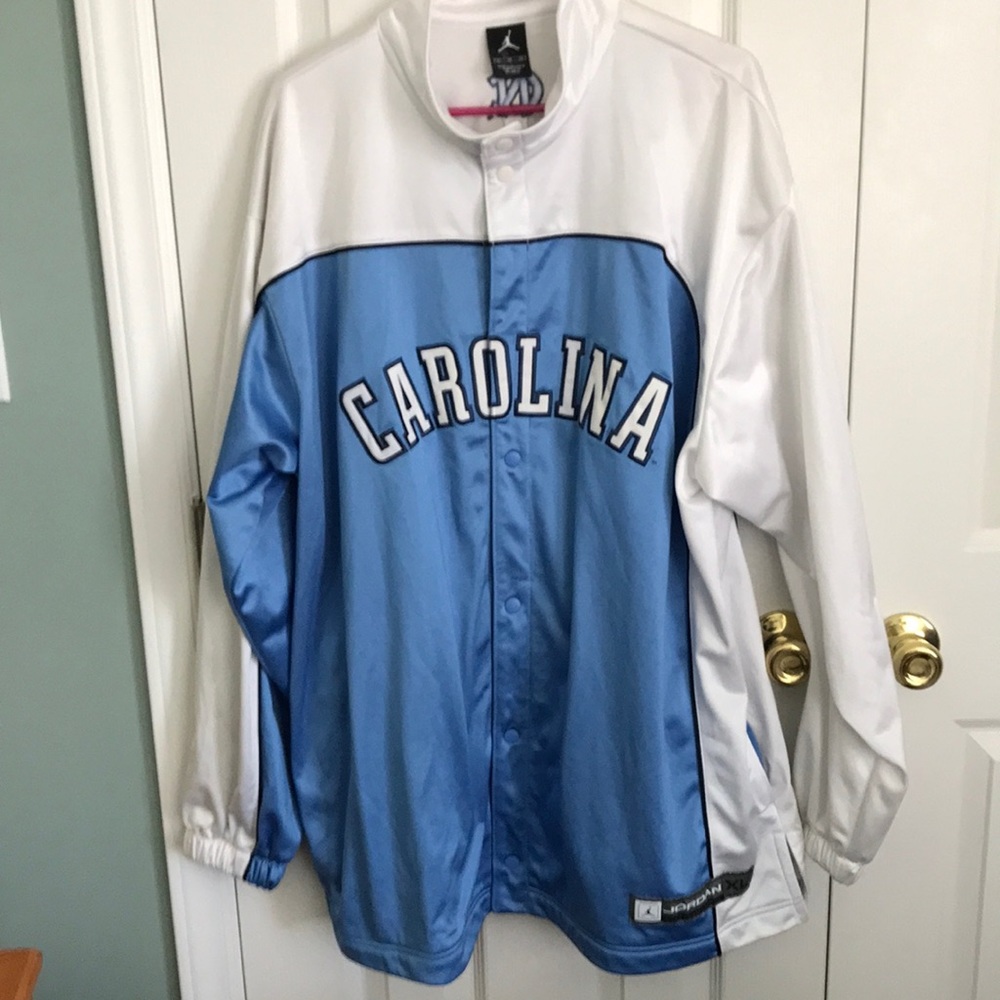 Mens XL UNC Jordan Performance Jacket